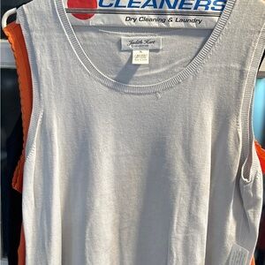 Judith Hart Gray Sleeveless Top